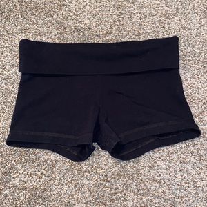 Black Yoga Shorts